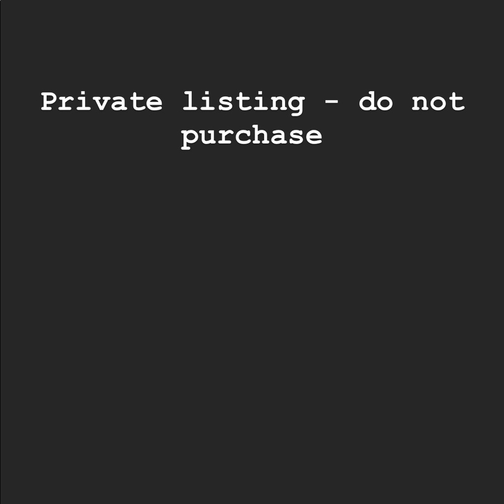 PRIVATE LISTING